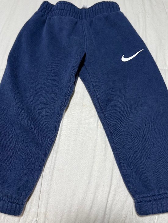 Nike Other - Nike 2T Blue Fleece Jogger Pants Pull-On Elastic Waist Solid Logo